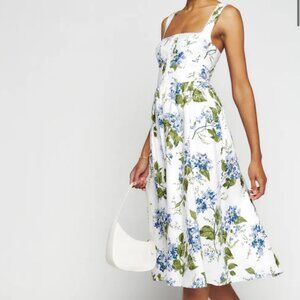Reformation Tagliatelle Linen Dress